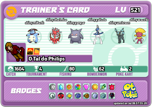 O Tal do Philips Card otPokemon.com