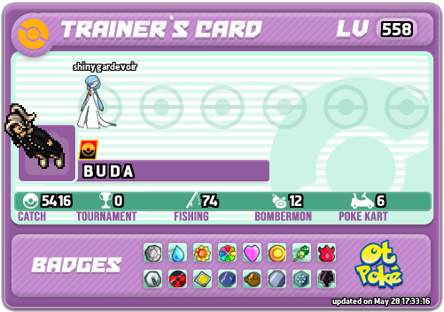 B U D A Card otPokemon.com