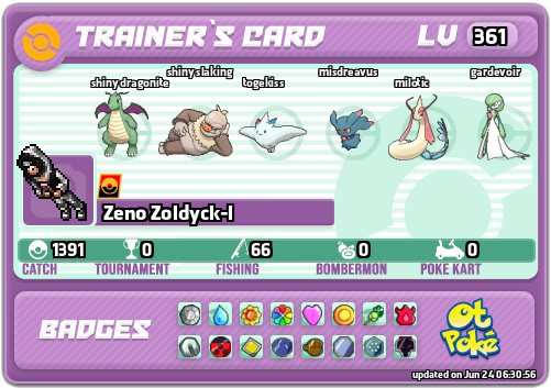 Zeno Zoldyck-l Card otPokemon.com