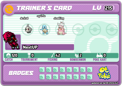 NextUP Card otPokemon.com