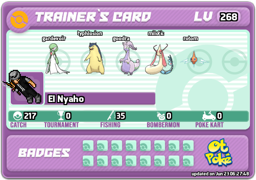 El Nyaho Card otPokemon.com