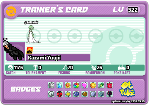 Kazami Yuujii Card otPokemon.com