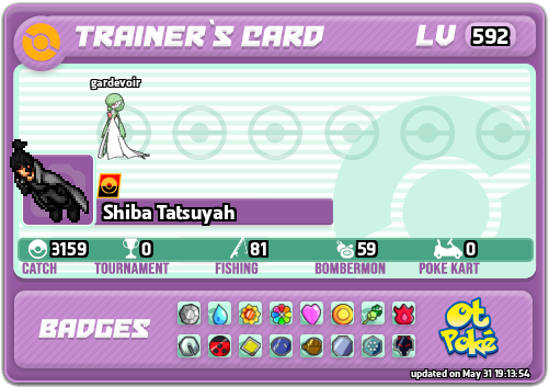 Shiba Tatsuyah Card otPokemon.com