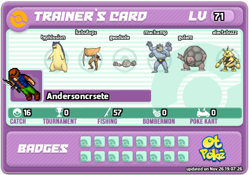 Andersoncrsete Card otPokemon.com