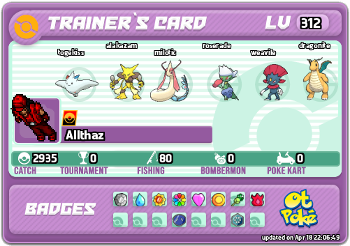 Allthaz Card otPokemon.com