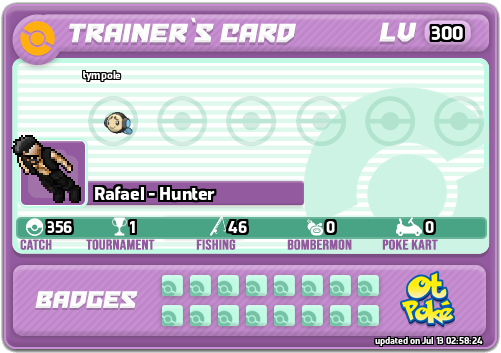 Rafael - Hunter Card otPokemon.com