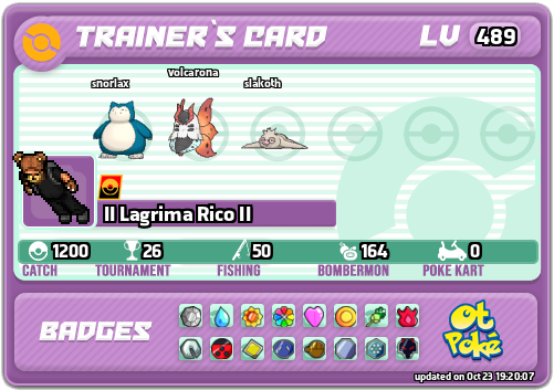 II Lagrima Rico II Card otPokemon.com