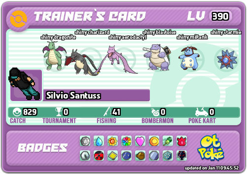 Silvio Santuss Card otPokemon.com