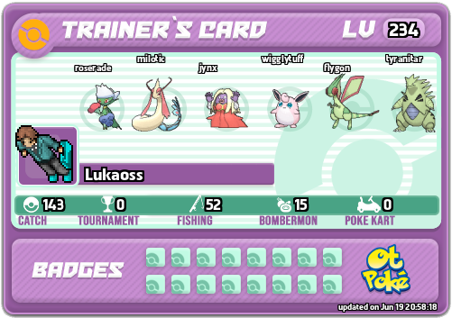 Lukaoss Card otPokemon.com