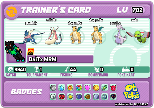 DaiTx MRM Card otPokemon.com