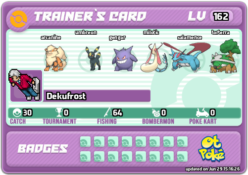 Dekufrost Card otPokemon.com
