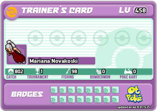 Mariana Novakoski Card otPokemon.com