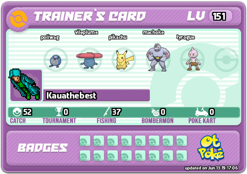 Kauathebest Card otPokemon.com