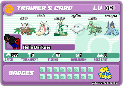 Hello Darknes Card otPokemon.com