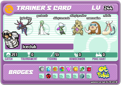 Iceclub Card otPokemon.com