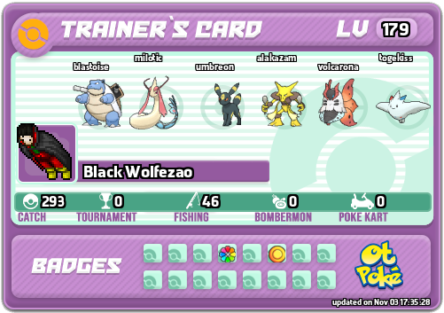 Black Wolfezao Card otPokemon.com