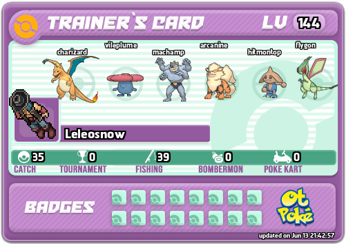 Leleosnow Card otPokemon.com