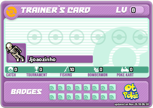 Jjoaozinho Card otPokemon.com