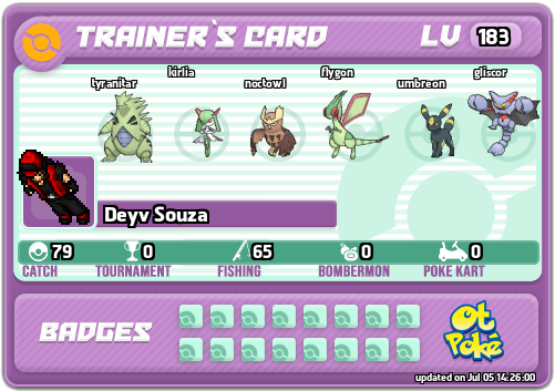 Deyv Souza Card otPokemon.com