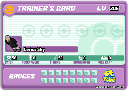 Lerius Sky Card otPokemon.com