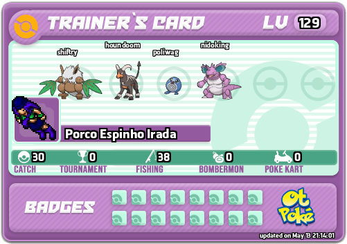 Porco Espinho Irada Card otPokemon.com