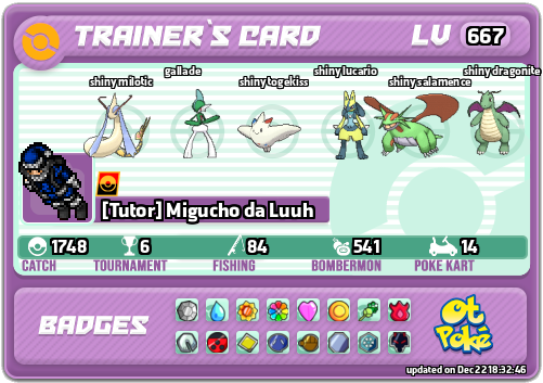 [Tutor] Migucho da Luuh Card otPokemon.com