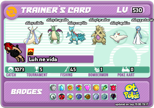 Luh ne vida Card otPokemon.com