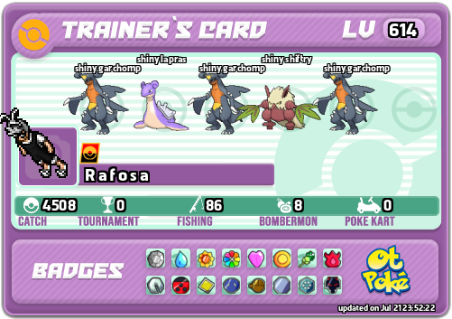 R a f o s a Card otPokemon.com