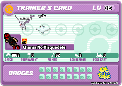 Chama No Xisquedele Card otPokemon.com