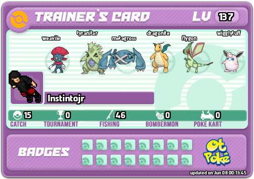 Instintojr Card otPokemon.com