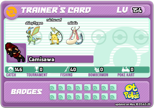 Camisawa Card otPokemon.com