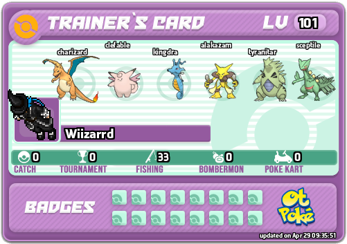 Wiizarrd Card otPokemon.com