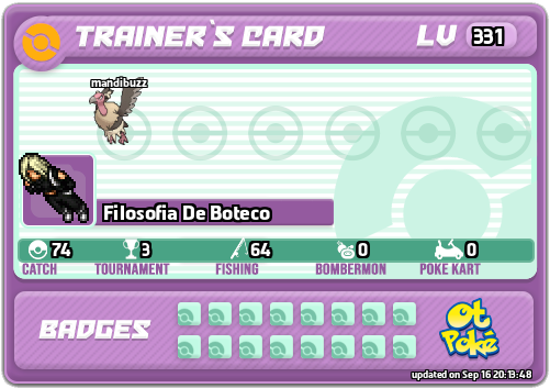 Filosofia De Boteco Card otPokemon.com