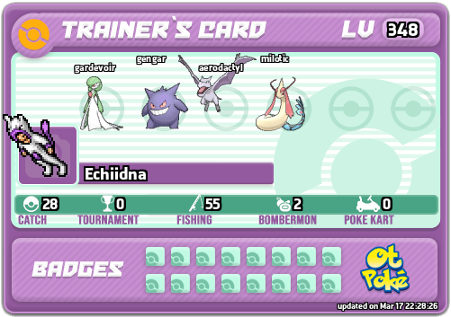 Echiidna Card otPokemon.com