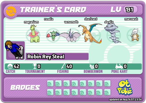 Robin Rey Steal Card otPokemon.com