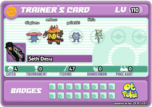 Seth Desu Card otPokemon.com