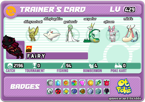 F A i R Y Card otPokemon.com
