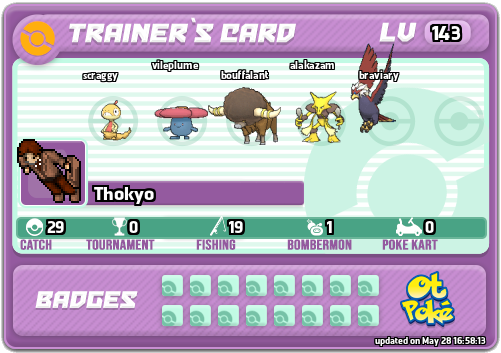 Thokyo Card otPokemon.com