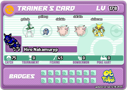 Hiro Nakamuryp Card otPokemon.com