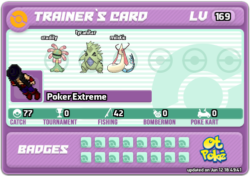 Poker Extreme Card otPokemon.com