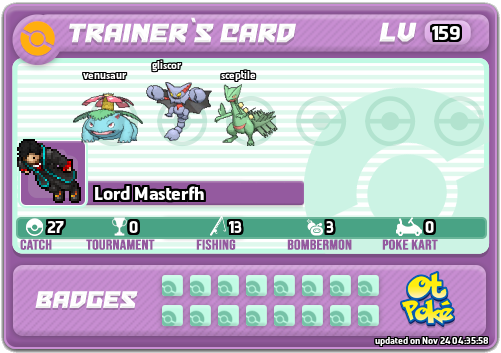 Lord Masterfh Card otPokemon.com