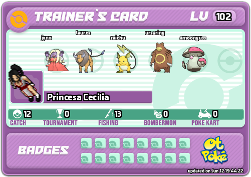 Princesa Cecilia Card otPokemon.com