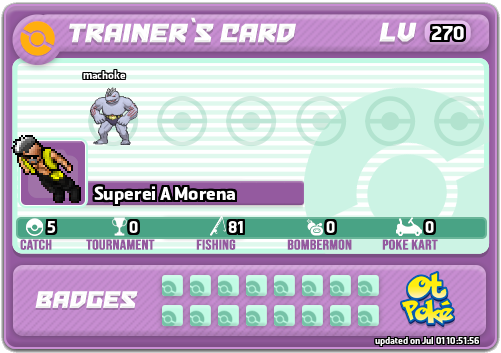 Superei A Morena Card otPokemon.com