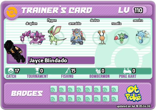 Jayce Blindado Card otPokemon.com