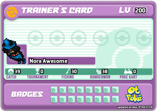 Nora Awesome Card otPokemon.com
