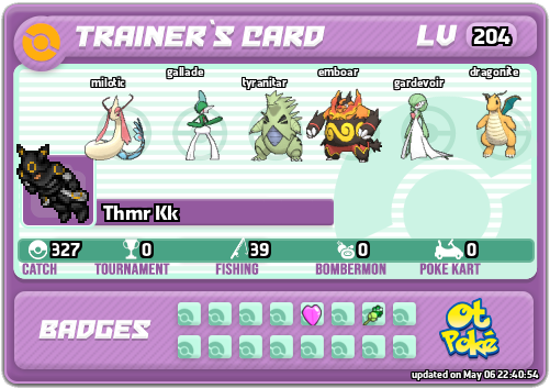 Thmr Kk Card otPokemon.com