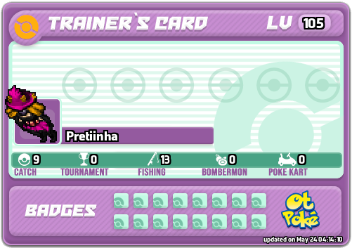 Pretiinha Card otPokemon.com