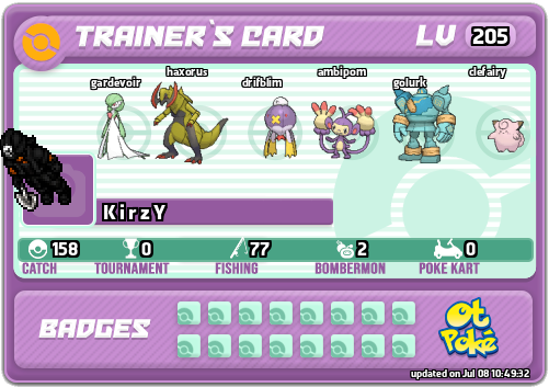 K i r z Y Card otPokemon.com