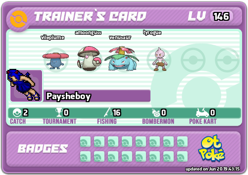 Paysheboy Card otPokemon.com