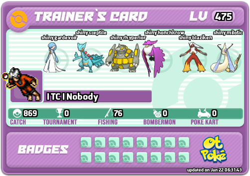 l TC l Nobody Card otPokemon.com